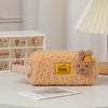 Japanese Style Large Capacity Pencil Case for Girls - Simple & Cute Stationery Bag