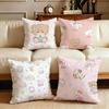 Cute Mikko Cushion Cover Cushion Cover Set 4Pcs 50X50 45X45 40X40 Pillowcase Decorative Sofa Home Decor