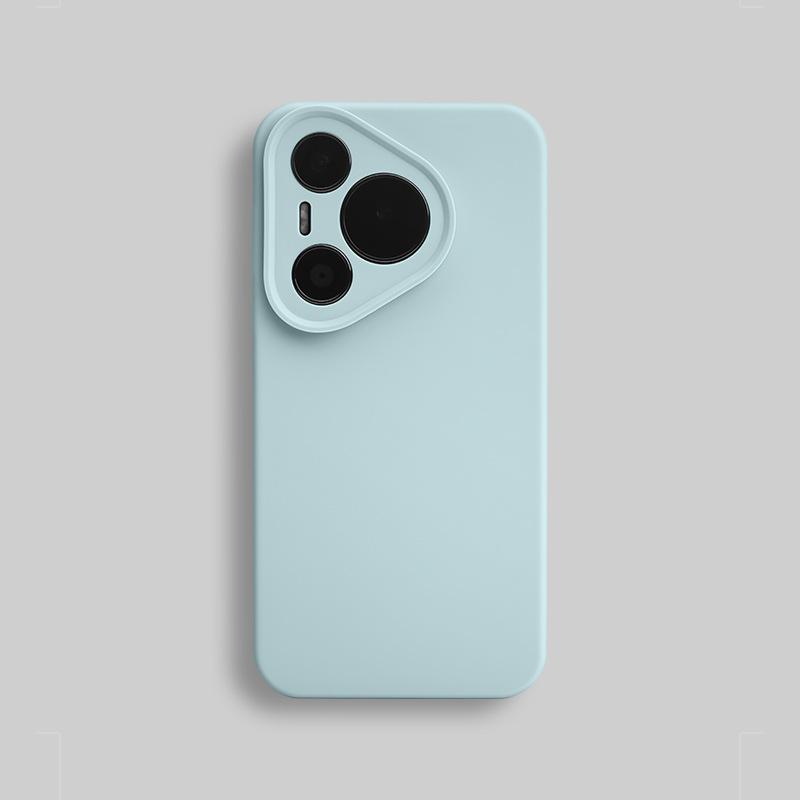 Pure color true liquid silicone is suitable for Huawei Pura70Pro + mobile phone case, fine hole all-inclusive, anti-drop soft cover.