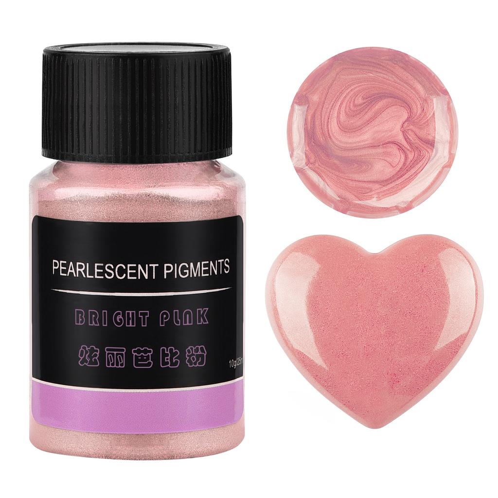24 Farben Perlmuttpulver Kerzenfarbe Seifenpigment Für Kerzenherstellung Epoxidharz Pigment DIY Farbstoff Pigment Perlenpulver