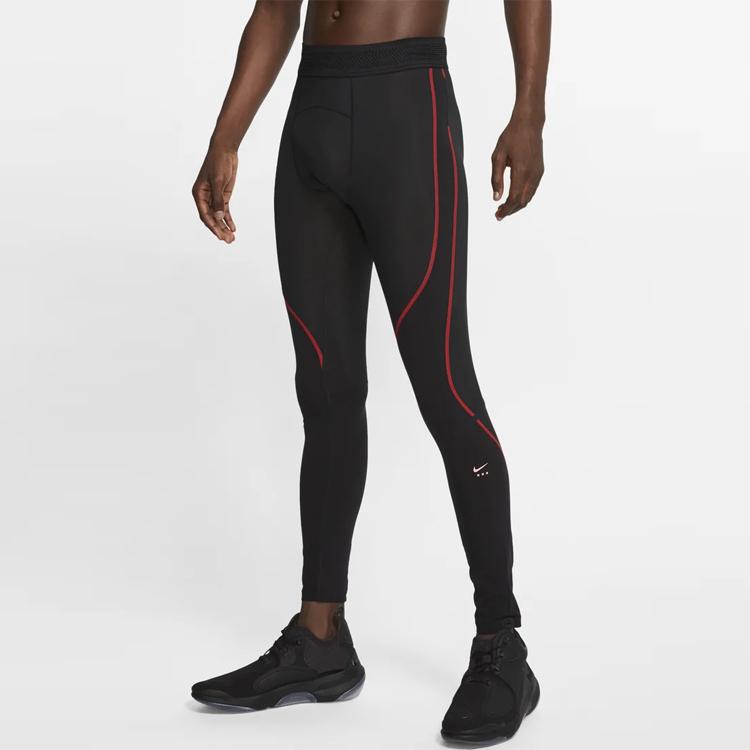 Nike X MMW Hybrid Tight Pants Men Bottoms Black CK1543-010