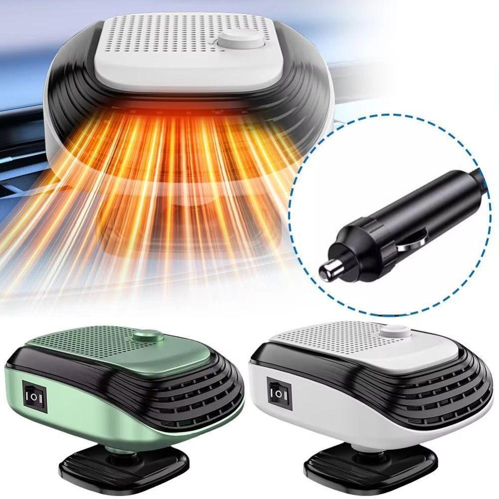 Dual Speed Defroster Fast Heating Windshield Heater Portable Car Heater Front Demister