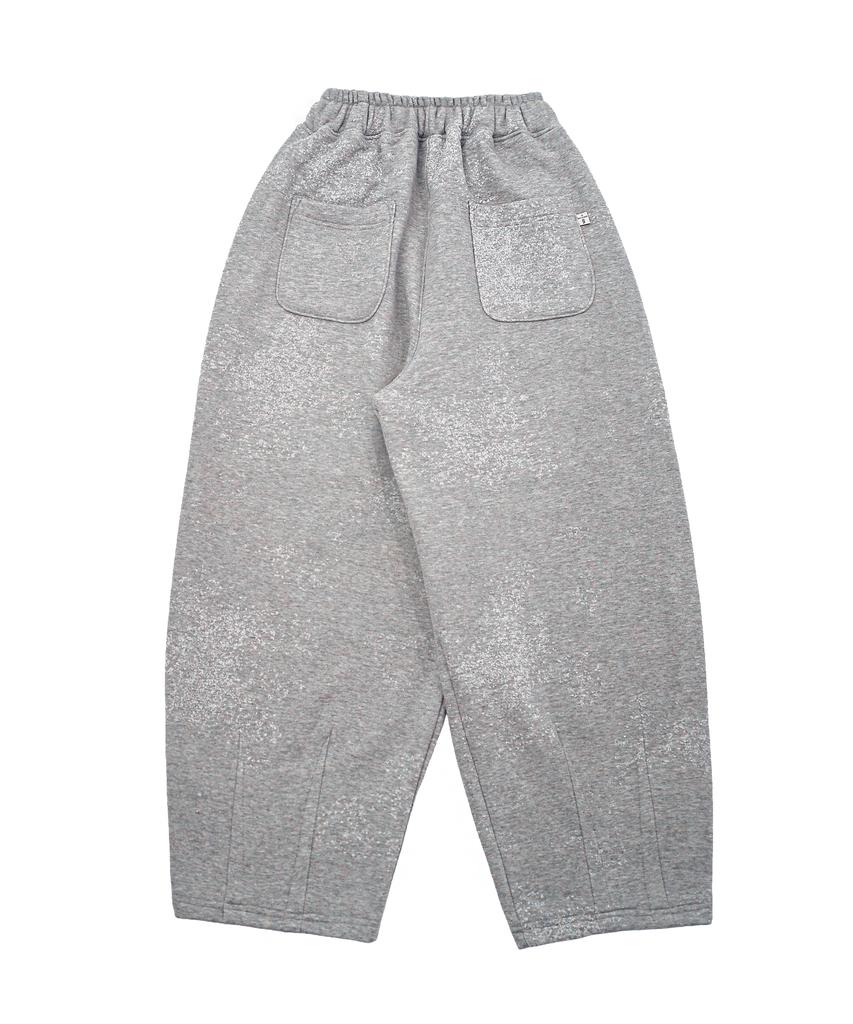 A NOTHING Fog Jacquard Mu-Wi Sweat Pants (Gray)