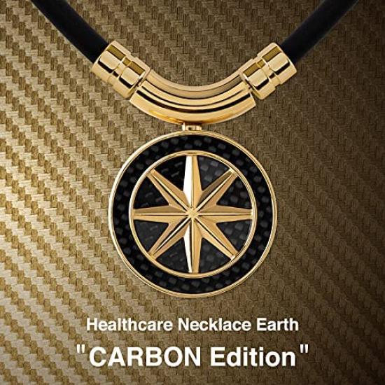 BANDEL Carbon Edition Healthcare Magnetic Medical Improves Blood Muscle Sports Stiff Shoulders Healthcare Necklace Earth CARBON Edition Necklace,