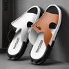 Fashion Hot Sale Men's Slippers Mixed Color Summer Outside Sandals Beach Mans Slipper Anti-slip Casual Slide Mens Shoes Big Size 39-47