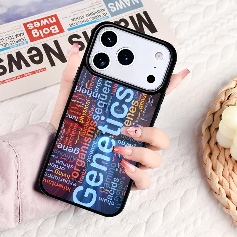 Biology and Chemistry soft Phone Case For IPhone 17 16e 15 14 13 12 11 Pro Max Air Mini Soft Protective Cover