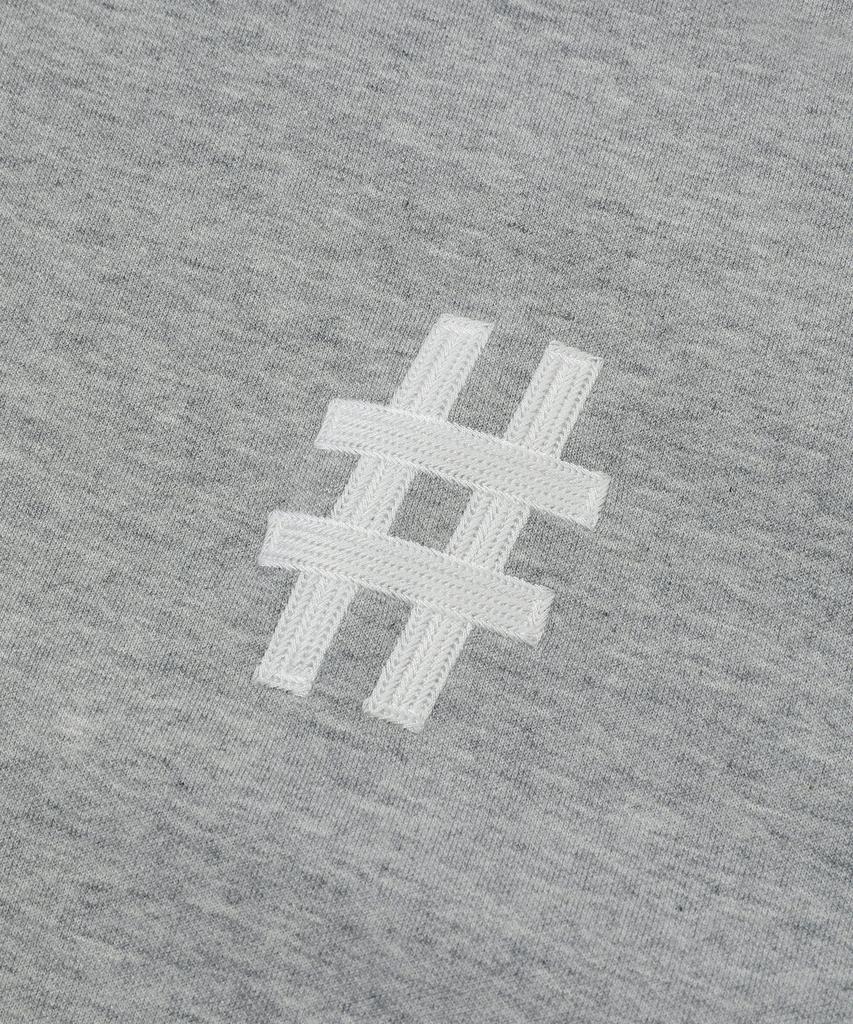 Beentrill Newyork Varsity Oversized Jacket (Melange Grey)
