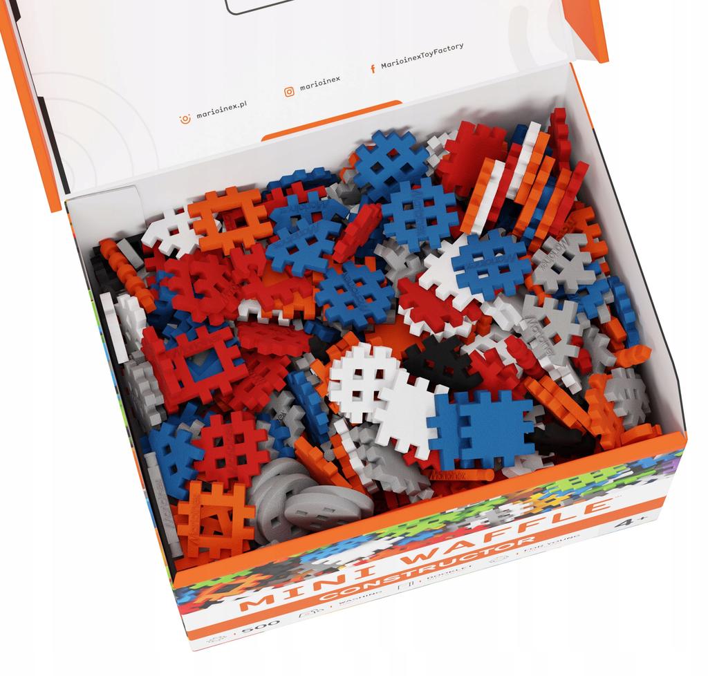 Marioinex Wafers Mini Constructor blocks, 500 pcs