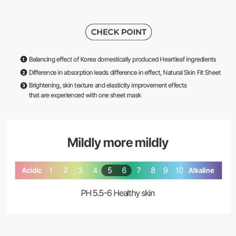 huecalm Herzblatt PH-Ausgleichende Maske (1ea)