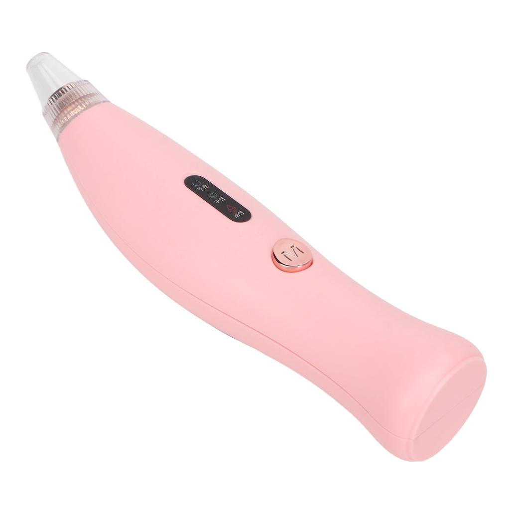 Electric Blackhead Removal Machine 3 Gears Deep Cleansing Skin Pores Vacuum Cleaner with 3 Suction Heads