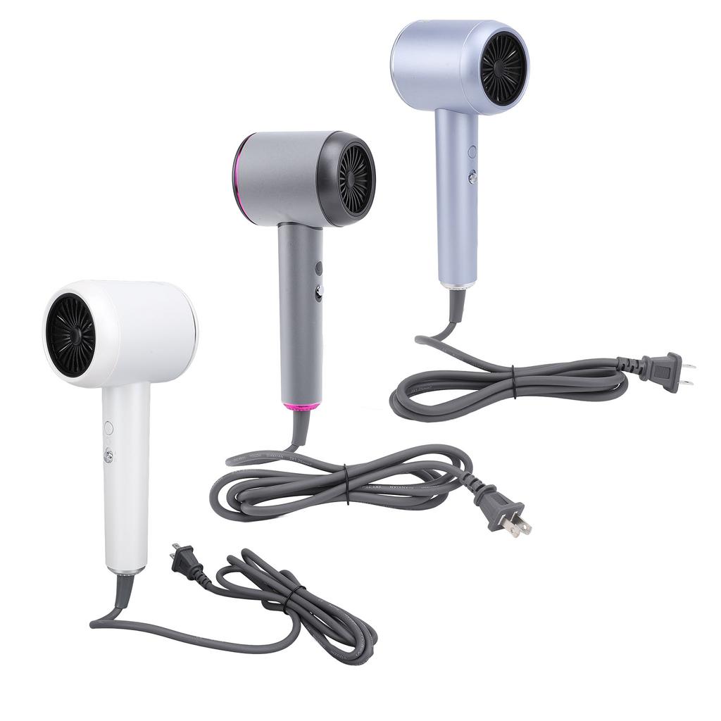 Hair Dryer High Speed Fast Drying Powerful 1300W Intelligent Negative Ions Portable Blow Dryer for H