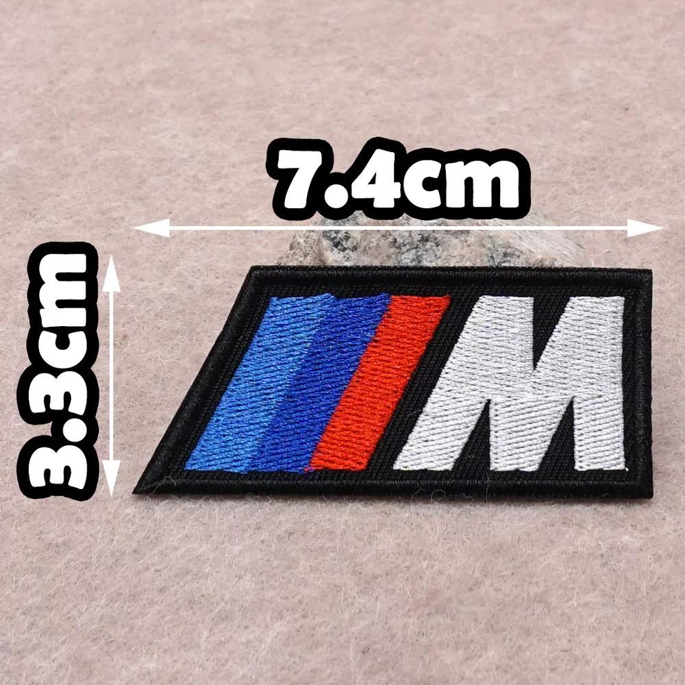 Pro BMW M X1 X3 Vyšívané Punkové Nášivky Návleky na Ruku Odznak na Batoh Zadní Strana na Háček pro Oblečení Pro BMW Performance F30 F20 F10 F40 E92 E91 Samolepky JN9