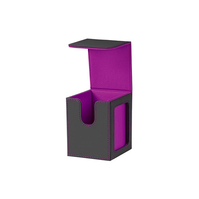 

Premium PU Leather Card Storage Box for Yu-Gi-Oh!, Pokémon, and Magic: The Gathering