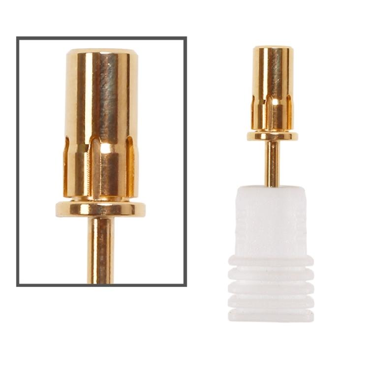 Mandrel Bit for Nails Small Mini Stainless Steel Mandrel Manicure Sandpaper Band