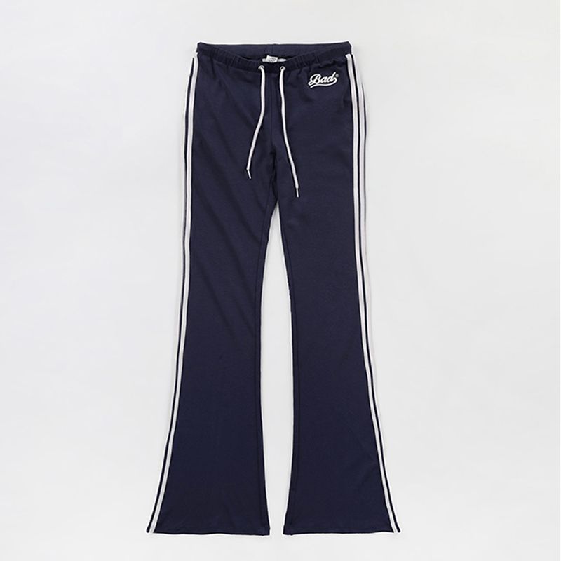 

Badblood Embroider Sports Slim-Fitting Pants Tibetan Blue S