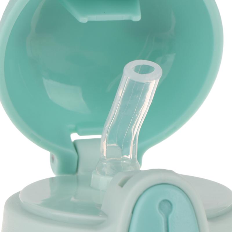 1 Piece 600Ml High-Value Fall-Proof Straw Cup Kawaii Summer Children'S Water Cup Boys And Girls Go To School Baby Kettle