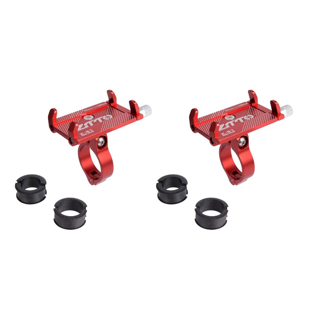 Bicycle Phone Holder GPS Navigation Cellphone Handlebar Stand Mount Motorcycle Cell Phone Mount with Aluminum Alloy Bracket