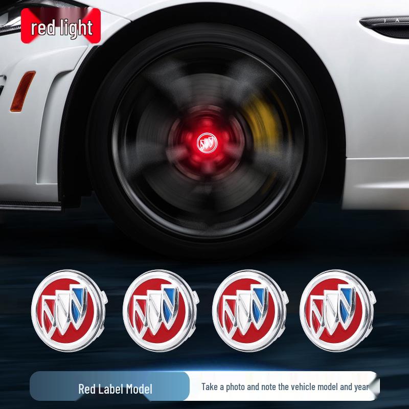 Compatible Magnetic Levitation Hub Lights for Buick: Excelle, Verano, LaCrosse, Enclave, Envision, GL8 - Luminous Tire Lights.