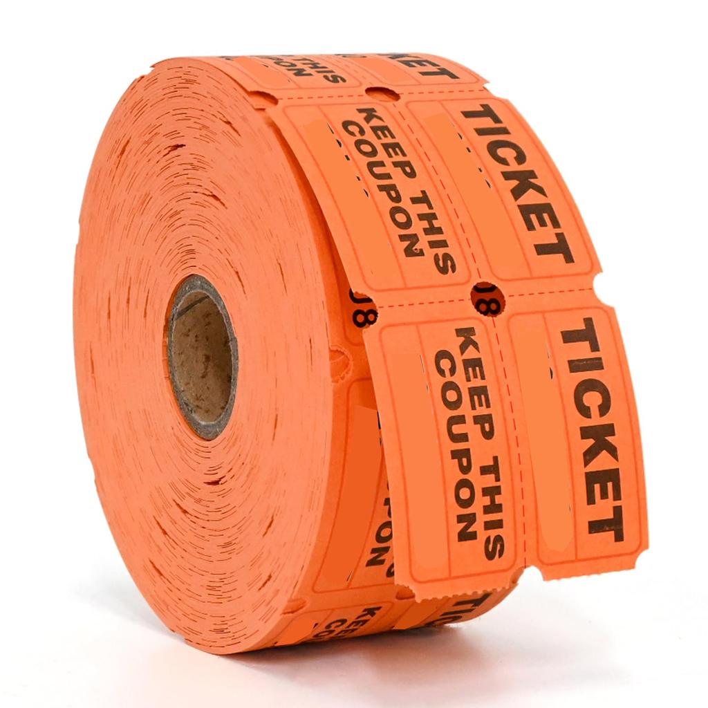 500pc Color Tearable Admission Coupon Voucher Coupon Prize Draw Coupon