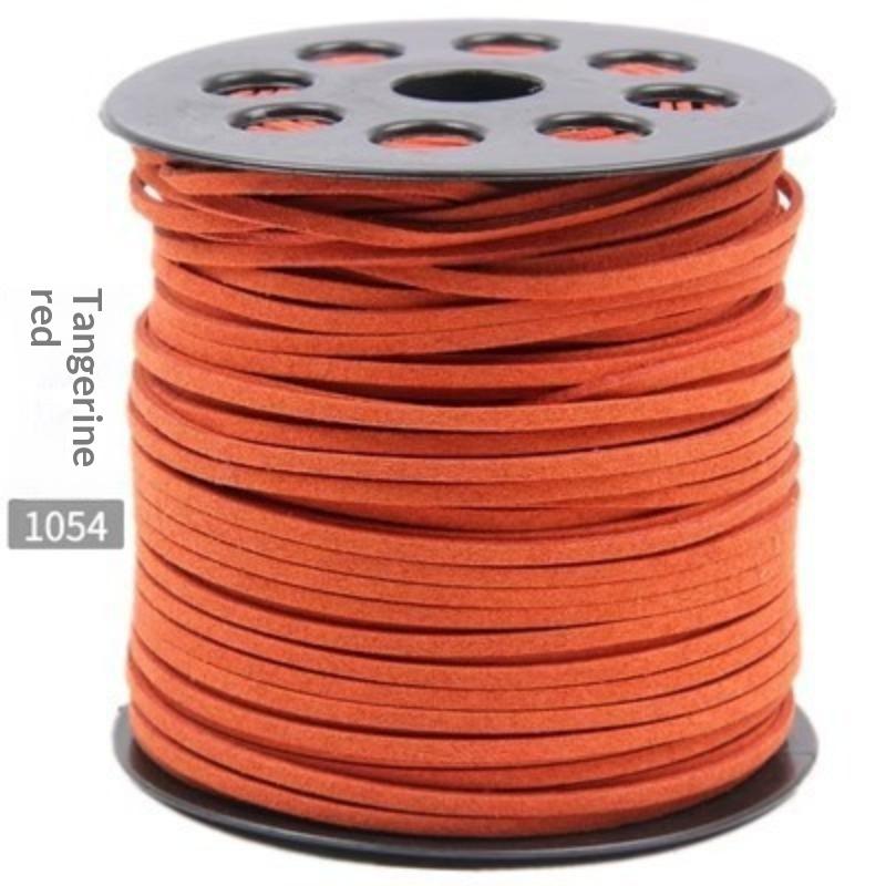82Meters Suede Rope Leather Cords Woven Cord Wire Necklace Bracelet Diy Handmade Jewelry Decoration Accessories