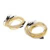 2PCS RC Car Lights Universal 7.4V 8mm Red White 5mm Yellow LEDs RC Car 8LED Lights for Conversion