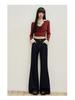 Winter 2025 American Retro High Waist Wide-Leg Women's Jeans
