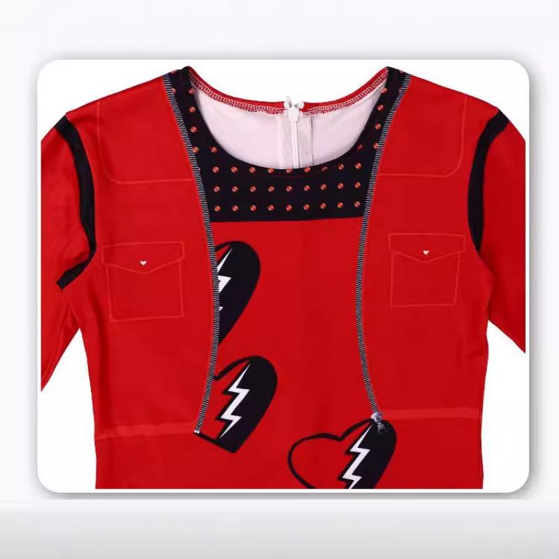 New descendants one-piece, Halloween costume show game costume