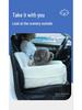 Pet Car Bed & Safety Seat for Small/Medium Dogs & Cats - Co-pilot/Rear Sofa Bed