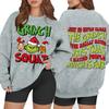 Women's Casual Fashion Long Sleeve Christmas Printed Round Neck Sweatshirt Top