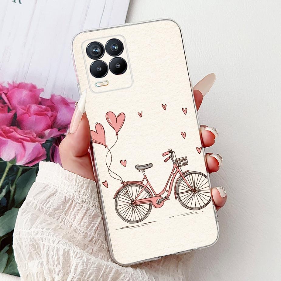 Cute Cat Fashion Painted Cover For Realme 8 Case Cover For Realme 8 Pro Soft Silicone Phone Case For Realme8 5G Realme 8i Bumper