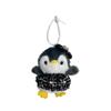 Plüsch-Pinguin-Schlüsselanhänger mit rosa Kleid für Kinder, zum Kuscheln und Spielen