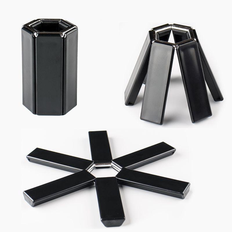 Pot Mat Dish Placemat Coaster Folding Heat Insulation High Temperature Pots And Pans Kitchen Gadgets Tool Accessories for Home