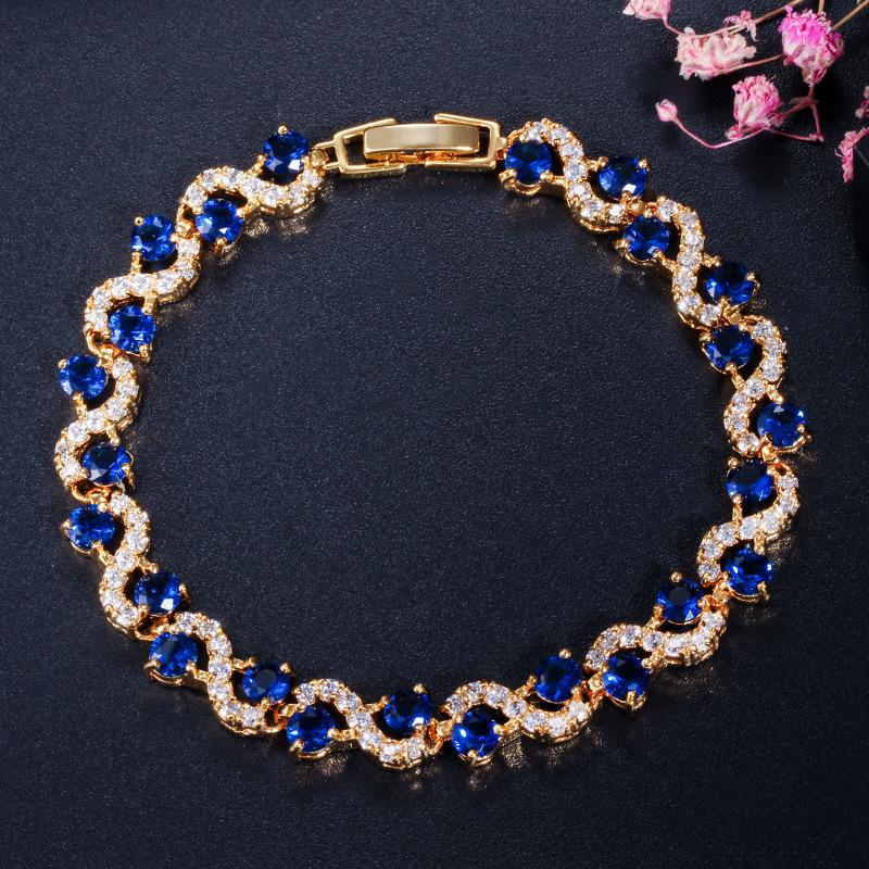 Environmentally Friendly Alloy Material Cross Color Haoshi Hand Jewelry Fashionable Light Luxury Temperament Womens Bracelet