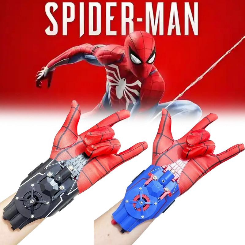 Spider Man Children Electric Launcher Toy With Handheld Remote And Interactive Features For Developmental Play