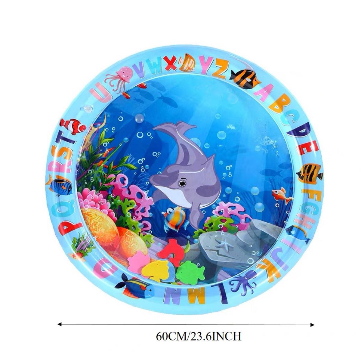 

Надувной летний коврик для ползания для детей и домашних животных - Руководство для игр с водой в океане