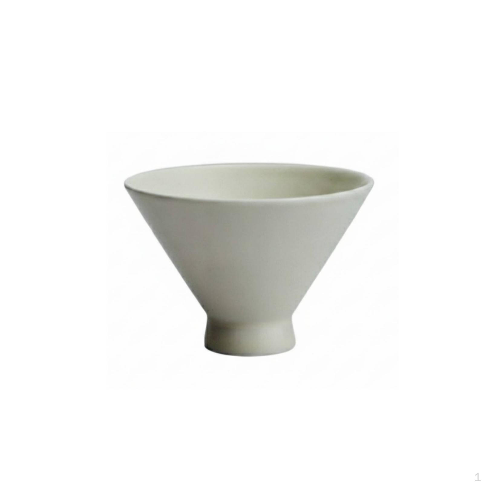 Glazed Tea Cup OpenTop Handcrafted Decorative