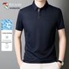 Men's Ice Silk Cooling Wrinkle-Free Polo Shirt