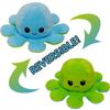 [tot] Boneca Polvo Dupla Face Flip Octopu Brinquedo de Pelúcia Chirdren Crianças Presente de Aniversário