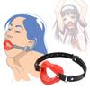 Voksen Silikon Lepper O-ring Åpen Munn Kneble Oral Fetiish Bondage Restriksjoner Erotisk Leketøy Sexleketøy For Par Sm Plugg Munnprodukter