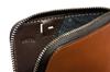 Bellroy Leather Card Pocket Wallet Slim Zipper Wallet up to 15 and Caramel - (Holds Cards, Bills, Coins) -