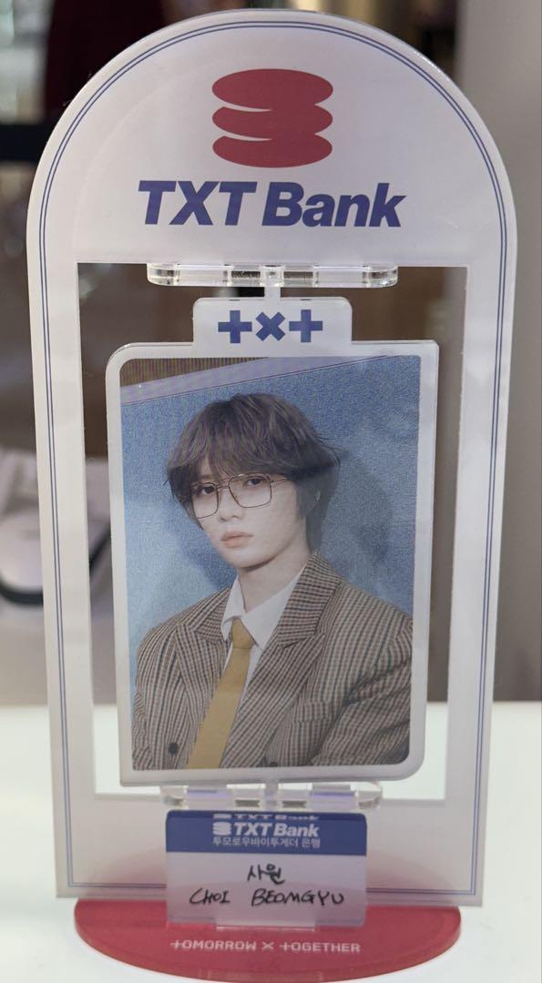 

[Б/У] TXT Туба Морской волны Поп-ап Поворотный Бёмгю Акриловая подставка