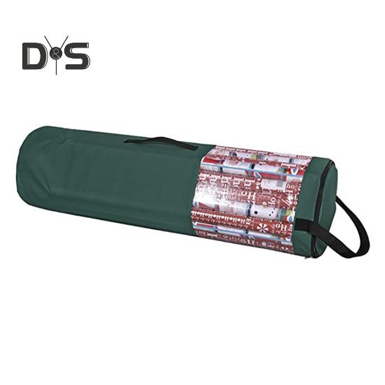 Gift Wrapping Paper Storage Bag Organizer with Handle Zipper Closure Large Capacity Waterproof Portable Wrapping Paper Holder