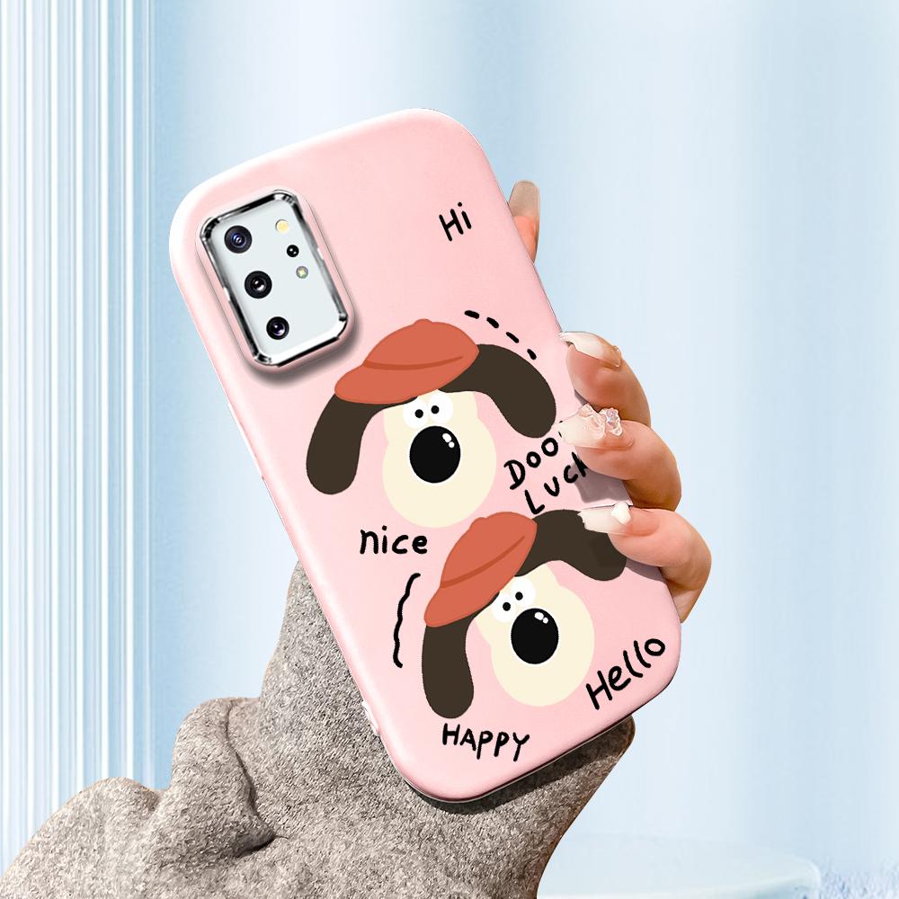 

Сплошной цвет с серебряным краем линзы, жирный корпус, Мягкий ТПУ, жидкий силиконовый чехол, противоударный чехол для телефона для Xiaomi Redmi Samsung Redmi Note 9 розовый