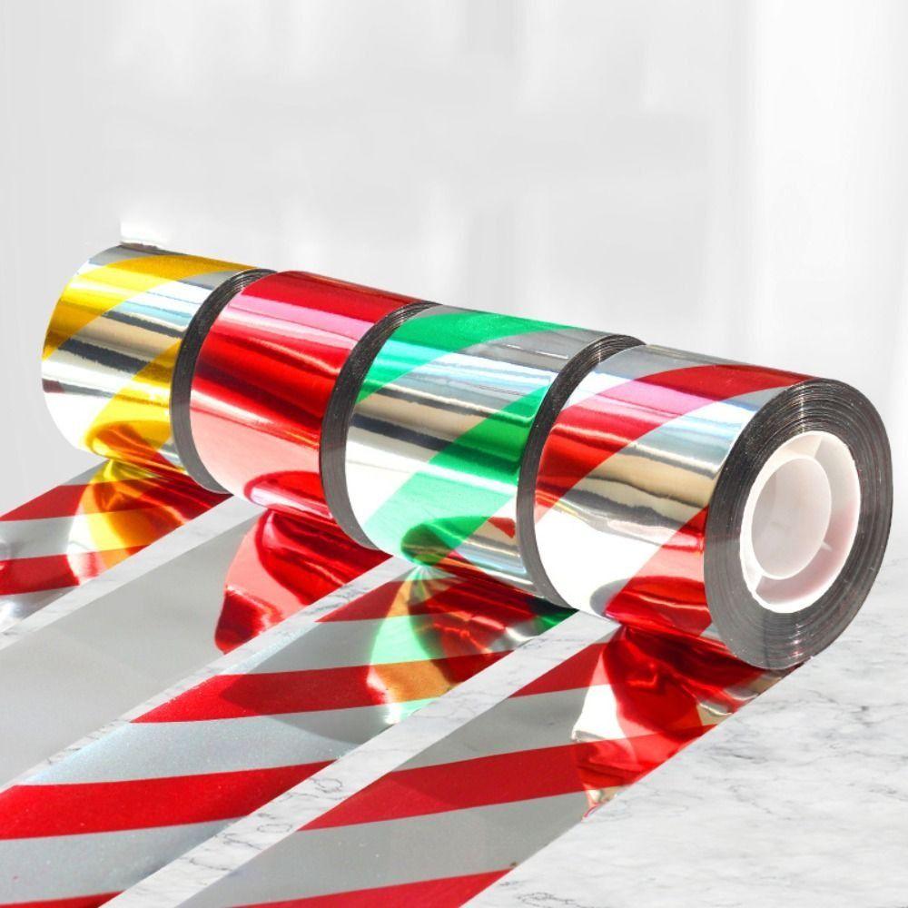 Double-sided Reflective Bird Scare Tape Hanging Anti Bird Tape Bird Repellent Ribbon  Deterrent