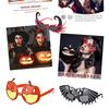 Halloween Fashion Glasses Novelty Cosplay Party Props Photo Accessories Party Favors for Christmas Unique Design Lenses Decor