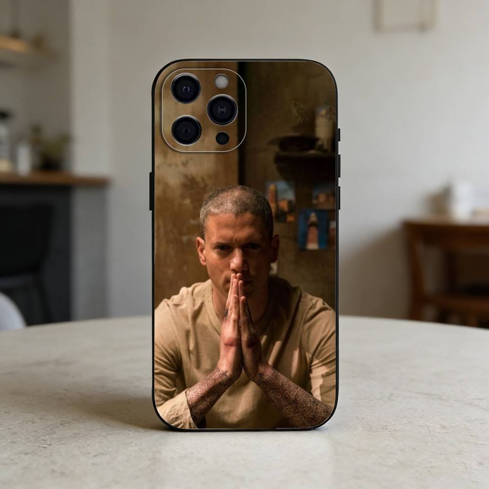 Prison Break TV Series Phone Case Silicone Black Soft For IPhone 17,16,15,14,13,12,11,SE,Plus Pro Max