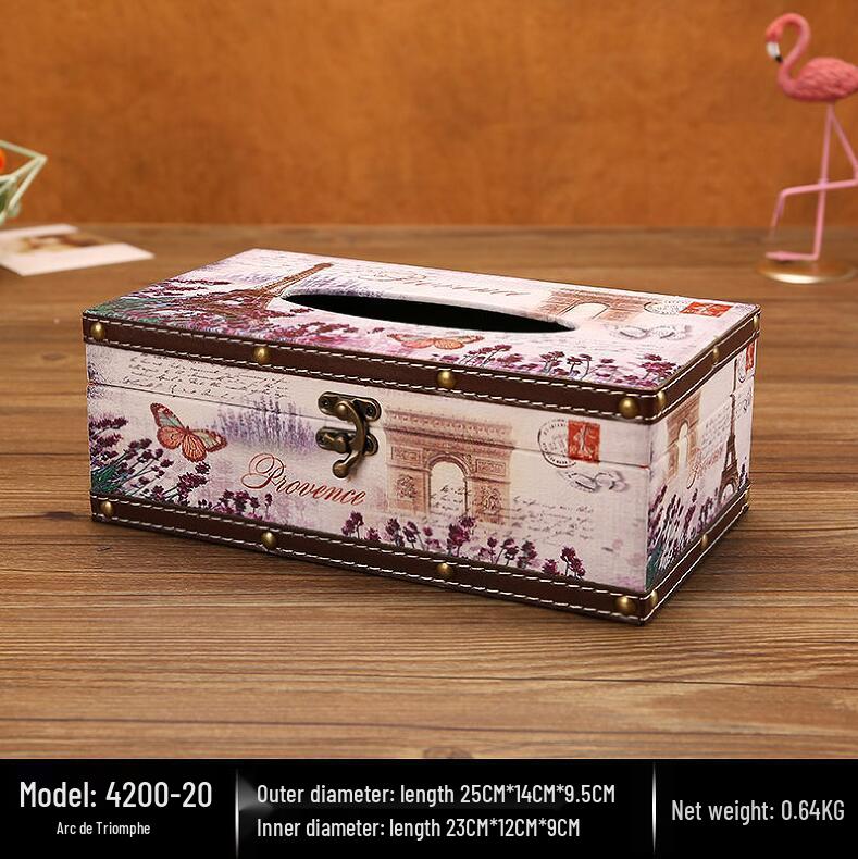 British-Style Waterproof Cylinder Tissue Box for Home, Car, or Restaurant