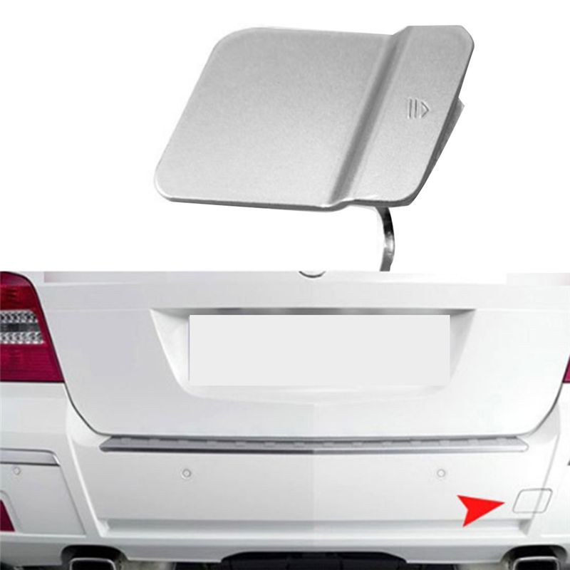 Powerful 2048853223 Towing Cap Rear Bumper Tow Hook Cover For Mercedes GLK X204 GLK300 GLK350 2008-2012 Silver