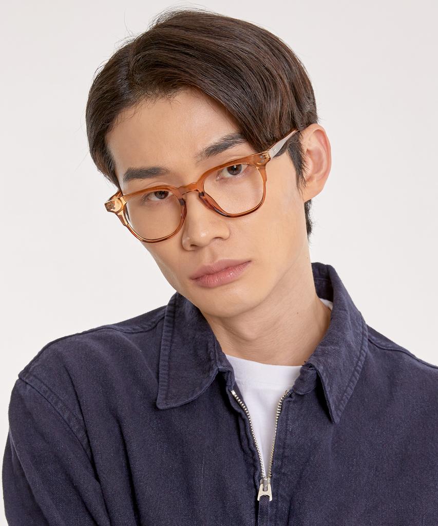 Eseubika Bob-C04 Blue Light Horn-Rimmed Glasses