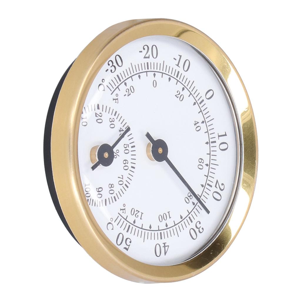 Indoor Thermometer Household Mini Durable Pointer Free Battery Temperature Humidity Monitor for Home